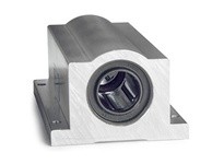 Thomson Linear SSUTWN12-L4L Linear Bearing, Ball Bushing, Pillow Block, Super Smart, 0.75 in, Closed, Twin, Self-aligning, Lube 