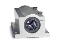 Thomson Linear SSUTWNA24 Linear Bearing, Ball Bushing, Pillow Block, Super Smart, 1.5 in, Closed, Twin, Self-aligning, Adjustabl