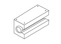 Thomson Linear SSUTWNO16-MOD Linear Bearing, SPB OPN TWN MOD SYSTEMS
