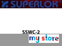 Superlok SSWC-2 1/8"T X 1/8" Weld - Socket Weld Male Connector - 2 Ferrule - 316 Stainless Steel