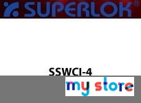 Superlok SSWCI-4 1/4"T X 1/4" Weld - Socket Weld Male Connector | YarinInd