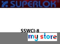 Superlok SSWCI-8 1/2"T X 1/2" Weld - Socket Weld Male Connector - 2 Ferrule - 316 Stainless Steel