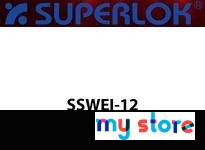 Superlok SSWEI-12 3/4"T X 3/4" Weld - 90 Degree Socket Weld Elbow - 2 Ferrule - 316 Stainless Steel