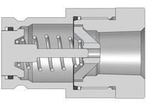 Dixon ST3BF4-SS ST-Series Heavy Duty Flushface Female Threaded Plug