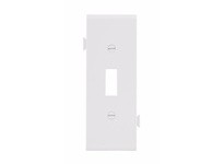Cooper Eaton STC1W Wallplate Sectional Tog Poly Mid Center White | Industrial Supplies