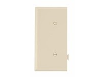 Cooper Eaton STE14V Wallplate Sectional Blank Poly Mid End Ivory
