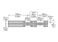 System Plast STMT032002BC MACHINED MAGNETIC CURVES