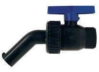 Dixon SUBVN100 Polypropylene 45° Single Union Nozzle Valve