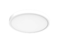 RAB SUMO34-R-12 ECONOMY SLIM SURFACE MOUNT 12" ROUND 13W 900LM 120V 5CCT CRI90 TRIAC WHITE