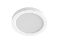 RAB SUMOFA-9R-16-95CCT-UNV-W 9" SLIM ROUND SURFACE MOUNT 16W 90CRI 5CCT 120-277V TRIAC WHITE