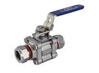 Superlok SWB3202-F8N 1/2"F NPT - Swing Out Ball Valve - 2200 PSI - 3 Pc - 316 Stainless Steel