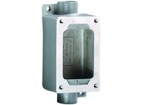 Hubbell Wiring SWB5 Splice Box 1-G Feedthru 3/4" Hub | Industrial Supplies