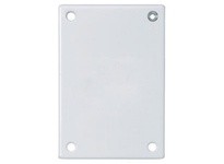 Hubbell Wiring SWP13 SEC WALLPLATE 1-G BLANK WH