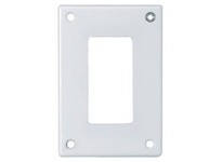 Hubbell Wiring SWP26 SEC WALLPLATE 1-G GFCI WH | High-Quality Wallplate