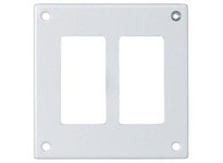 Hubbell Wiring SWP262 SEC WALLPLATE 2-G GFCI WH | YarinInd
