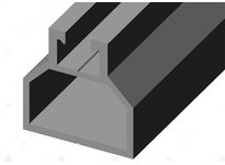 SX0130-6 Signfix Large Channel Extrusion | YarinInd