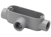Bridgeport T-49 3-1/2" T ALUM conduit body
