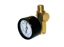 Taylor Pneumatic T-5712 1/4" NPT Brass Regulator with Dial Gauge | High-Quality Industrial Tool
