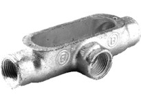 Bridgeport T-68 3" T Rigid Conduit Body | Durable Electrical Fittings