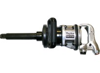 Taylor Pneumatic T-7796LAN-6 1" Straight Super Duty Impact Wrench 6" Extended Anvil 1800 lb-ft Max Torque1" Straight Super Duty 