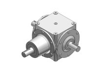 Hub City 0220-59338 1.71:1 Ratio, Ductile Iron Bevel Reducer, 1.500" Input Diameter, 1.500" Output Diameter, Shaft Input, Shaft 