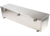 WIEGMANN T121260CHSS N4X HNG CVG WIRE TROUGH 12X12X60 304SS