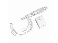 Starrett T1212XRL Stainless Outside Micrometer, Ratchet Thimble, Carbide Anvil-Spindle, 1-2" Range, .0001"Stainless Outside Micr