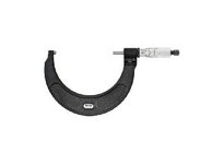 Starrett T216XRL-5 Mechanical Counter Outside Micrometer, Ratchet Thimble, Carbide Anvil-Spindle, 4-5" Range, .0001"Mechanical C