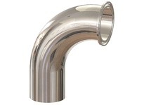 Dixon T2CM-400PM BioPharm 90° Clamp x Weld Elbow | High-Quality Industrial Fittings