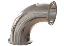 Dixon T2CMP-050PL BioPharm 90° Clamp Elbow