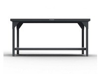 StrongHold T3024-MT Industrial Shop Table 30x24x34 1 Shelves