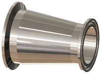 Dixon T3114MP250050PM BioPharm Clamp x Clamp Concentric Reducer | YarinInd