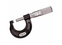 Starrett T436.1XFL-1 Outside Micrometer, Friction Thimble, Carbide Anvil-Spindle, 0-1" Range, .0001"Outside Micrometer, Friction