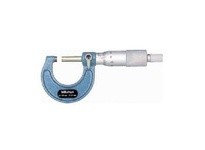 Starrett T436.1XFL-4 W/SLC Outside Micrometer, Friction Thimble, Carbide Anvil-Spindle, SLC, 3-4" Range, .0001"Outside Micromete