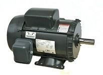 US Motors (Nidec) T5C1K18 5 hp 3505 RPM 184T TEFC 230V 10.6" Electric Motor