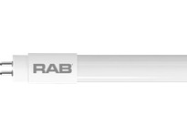 RAB T5HE-11-36P-840-EXT LINEAR TUBES 1650 LUMENS T5HE 11W 3 FEET PLASTIC 80CRI 4000K TYPE C