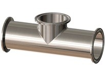 Dixon T7MPS-100PL BioPharm Clamp Short Outlet Tee | High-Quality Industrial Supplies