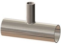 Dixon T7RWWW-150100PL BioPharm Weld Reducing Tee | YarinInd