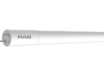 RAB T8-10.5-48G-835-DE-BYP T8 LED Glass 4ft Type B 10.5W 3500K 1700LM Double Ended