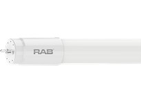 RAB T8-12-48G-835-SE-BYP T8 LED Glass 4ft Type B 12W 3500K 1800LM Single Ended