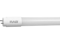 RAB T8-14.5-48GC-830-SE-BYP-PDIM T8 LED Glass 4ft Type B 14.5W 3000K 1800LM SE TRIAC DIM