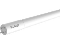 RAB T8-17-48G-850-DE-BYP T8 LED Glass 4 Ft Type B 17W 5000K 2200LM Double Ended