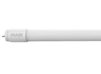 RAB T8-17.5-48G-850-SD-BYP 17W 5000K 2, 500 lm 83 CRI 120-277V Replacement for conventional fluorescent T8 and T12 linear tubes
