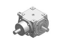 Hub City 0220-75468 1:1 Ratio, Cast Iron Bevel Reducer, 0.750" Input Diameter, 0.750" Output Diameter, Shaft Input, Shaft Output
