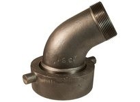 Dixon TCT40 Railroad Tank Car Connection Style T x Male NPT Elbow | YarinInd
