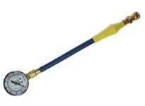 Coilhose TG160-DPB * Dial Pressure Gauge w/ Ball Ft Chuck 0-160 PSI Display