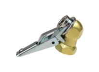 Coilhose TGH1214A Inflator Gauge Hose w/ Straight Chuck 12" | Quality Tools