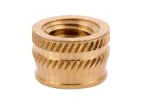 E-Z LOK TH-316-SV Threaded Insert for Plastic - Tapered - Single Vane - 3/8-16 Pack of 25