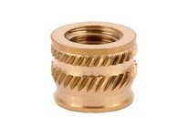 E-Z LOK TH-428-SV Threaded Insert for Plastic - Tapered - Single Vane | Pack of 50