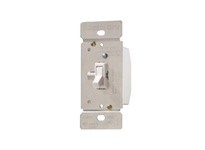 Cooper Eaton TI061-W Dimmer Toggle SP/3W 600W 120V White